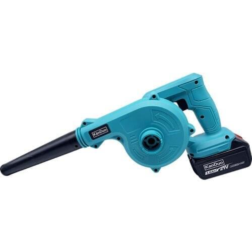 21V cordless lithium battery blower Installation of gluing dedusting blower for doors and windows Compatible with Makita battery