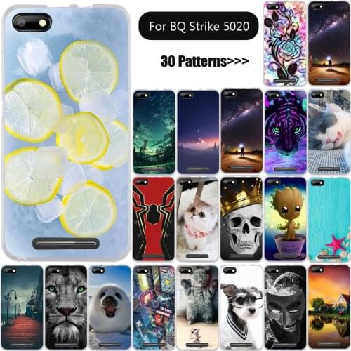 Phone Case For BQ 5020 Case Silicone Soft TPU Funda For BQ Strike 5020 BQ S5020 BQS 5020 BQ S 5020 Back Cover Coque Capa Shell