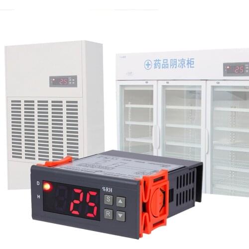 MH13001 AC220V Digital Air Humidity Controller 1%RH - 99%RH Hygrostat Humidistat Humidification Dehumidification Tool