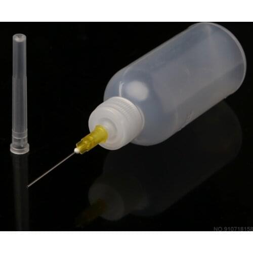 50ml Dispenser Bottle for Rosin Solder Soldering Liquid Flux with 1 Needle Jy13 21 Dropship