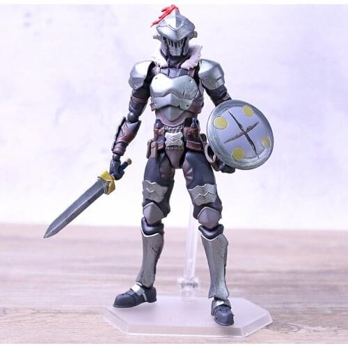 Figma 424 Goblin Slayer Joint Movable PVC Action Figure Anime Brinquedo Model Toy