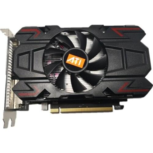 Computer Graphics Card 4GB 128 Bit DDR5 Computer Components Gaming Low Power Computer Graphics Card for Desktop Computer
