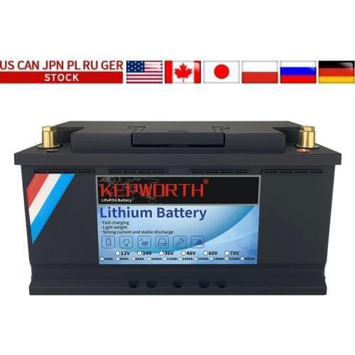 12V 100Ah 120Ah LiFePO4 Battery Deep Cycle Lithium Iron Phosphate Rechargeable Battery Built-in BMS Perfect for RV,Solar Camping
