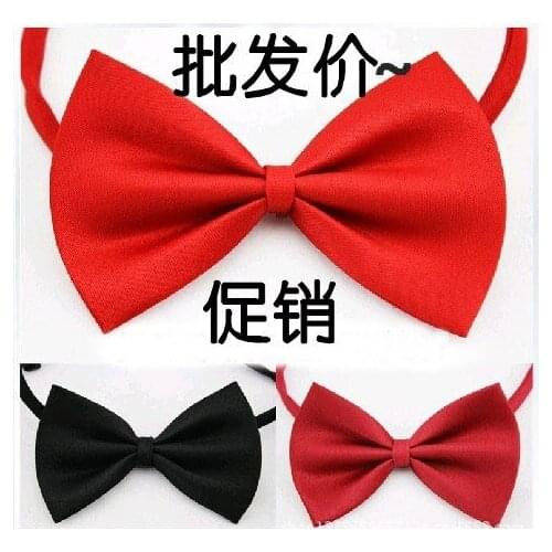 Fashion School Boys girls Children Kids Baby Wedding Elastic bow Tie Necktie Wedding Party Performance Accessories 2pcs/lot LD07