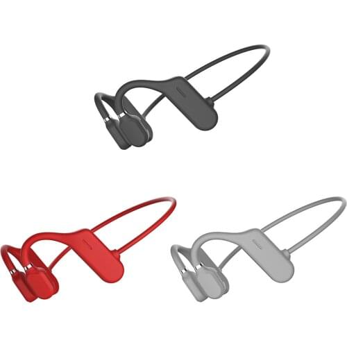 Bone Conduction Headphone Sport Bicycle Ear Hook Earphones Stereo Handsfree Wireless Headset for Running Relaxation
