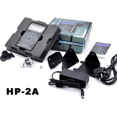 New HP-2A Digital LCD Tattoo Power Supply Hurricane Rotary Tattoo Machine Tattoo Supplies Permarent Makeup Tattoo Power Supply