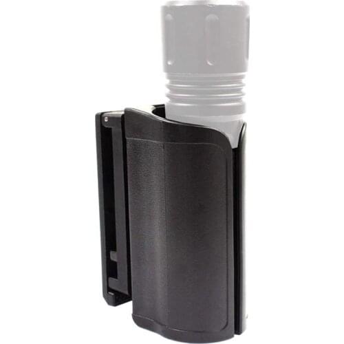 Hunting Tactical Flashlight Pouch Military 360 Degree Rotatable Light Holder Multi Tool Light Case for Outdoor Sports