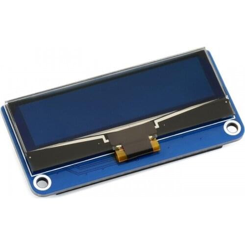 2.23inch OLED Display HAT For Raspberry Pi, 128×32 Pixels,SPI/I2C Interface, SSD1305 Driver,Supports Raspberry Pi/Jetson Nano