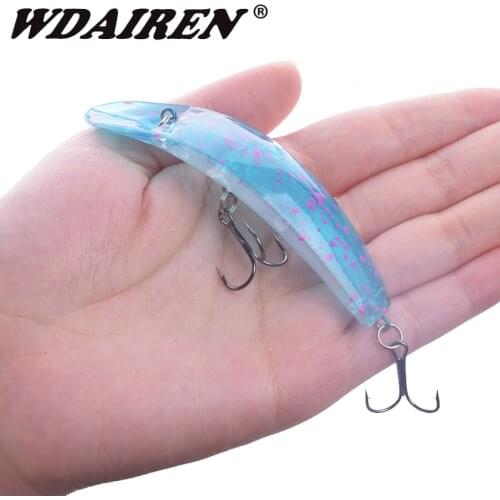 WDAIREN Fishing Lure Mini Minnow 9cm 8g Artificial Hard Bait Sharp Hook Crankbait Wobbler Tackle Trout Freshwater Fishing tackle
