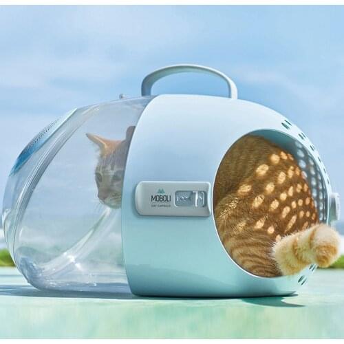 Cat Capsule Bag Portable Air Travel Cat Bag Cat Litter Pet Cat Roll Backpack Dog Carrier Bag 4 Small Dog By Airline Professional