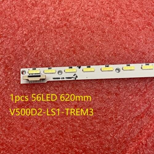 LED Backlight strip For Panasonic TX-50AS500B TX-50ASW604 TX-50AS600B TX-50AS520B TX-50A400B V500D2-LS1-TREM3 V500HJ1-LE6