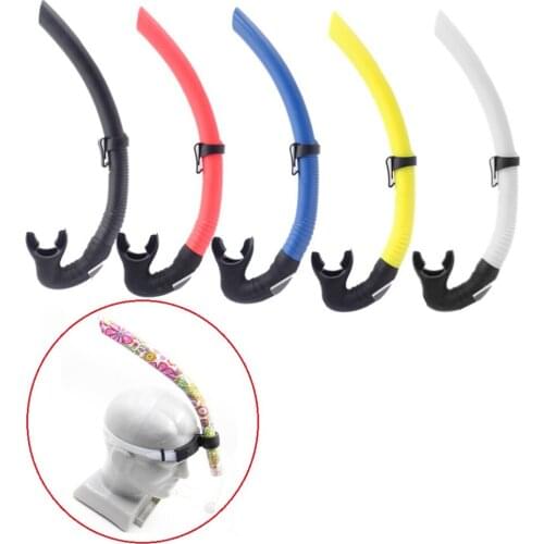 Training Breathing Tube Swimming Snorkel Diveing Front Snorkels Lap