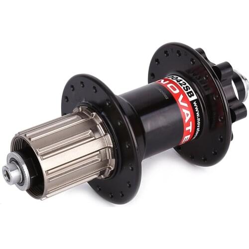 Novatec D042SB MTB Mountain Bike Rear Hub 4 Sealed Bearing Disc Brake 24 28 32 36 Holes Bicycle Hubs