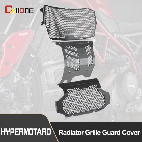 Motorcycle Radiator Guard Oil Cooler Cuard Grill Cover Engine Guard Protector For Ducati Hypermotard 939 950 RVE SP 2019-2021