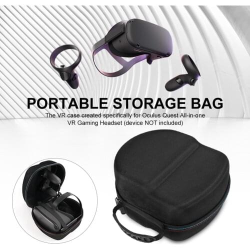 Hard EVA Travel Carrying Case Storage Bag For Oculus Quest 2 1 VR Headset Protective Storage Box For Oculus Quest2 VR Accessorie