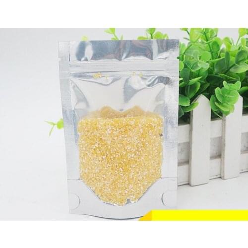 12x20CM High Grade Self Sealing Socks Bags Aluminum Foil Food Stocking Bag Reusable Ziplock