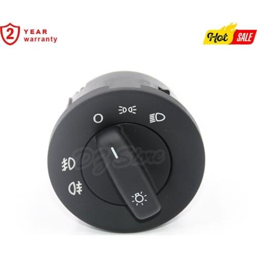 1Z0941431 For skoda Octavia 2 II A5 1Z3 1Z5 Headlight Fog Lamp Control Switch Knob 1Z0941431K 1Z0941431E