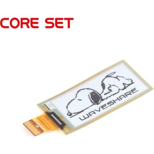 2.13 Inch Flexible Ink Screen e-Paper Display Module Panel Black White SPI Interface 212*104 Display DIY for Raspberry Pi