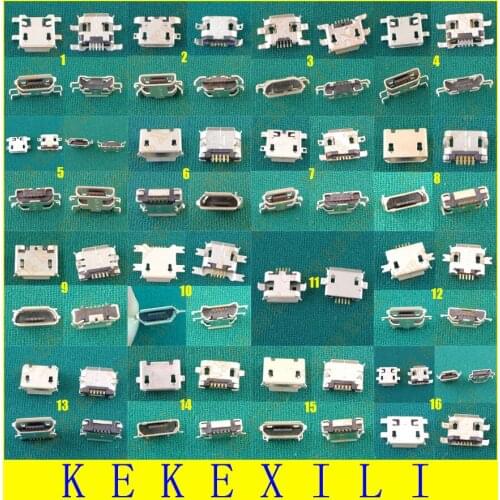 20models micro usb jack Connector 200pcs/lot Very common charging socket for Lenovo ZTE Huawei and other brand mobile,tablet GPS