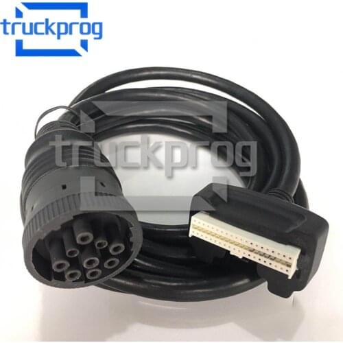 For-VOLVO VCADS 88890304 9 pin Diagnostic Cable for-Volvo vcads interface 88890020/88890180 Truck Excavator Diagnostic Tool