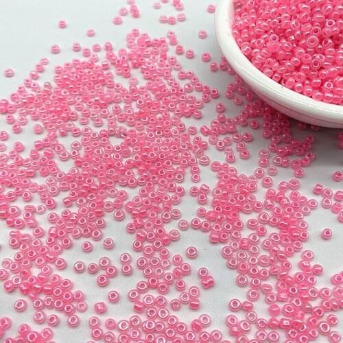 15g/lot 2--4mm Cream Beads Charm Czech Glass Seed Beads DIY Bracelet Necklace Beads for Jewelry Making #02