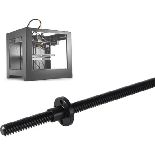 3D Printer Parts T8 PTFE Teflont Screw Lead 2mm with Pom Nut for Ender-3 Ender 3 Pro V2 Ender5 Sidewinder X1 VORON