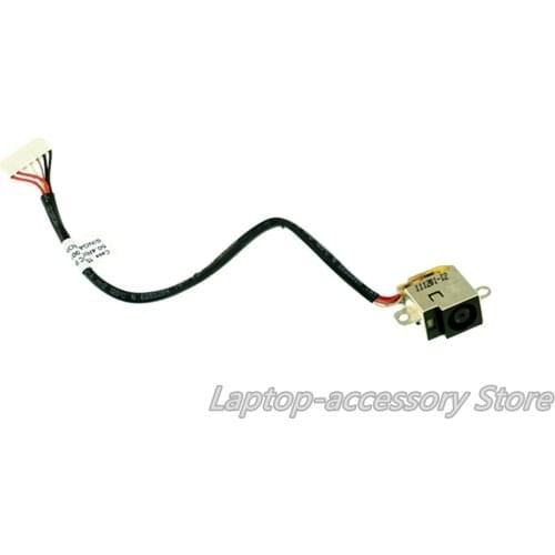 For HP DV6 DV7 DV6-6000 DV7-6000 DC Power Jack cable - 665306-001 7pin 50.4RN09.001 / Free Shipping / 1 Year Warranty