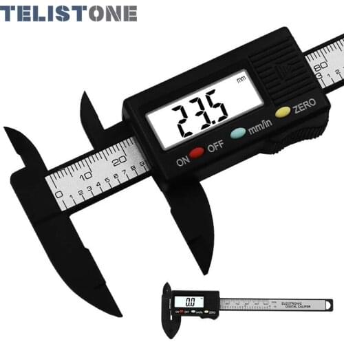 0-100mm Electronic Digital Vernier Caliper Gauge Measuring Tool Measuring Calibre for jewelry measurement Digital Ruler