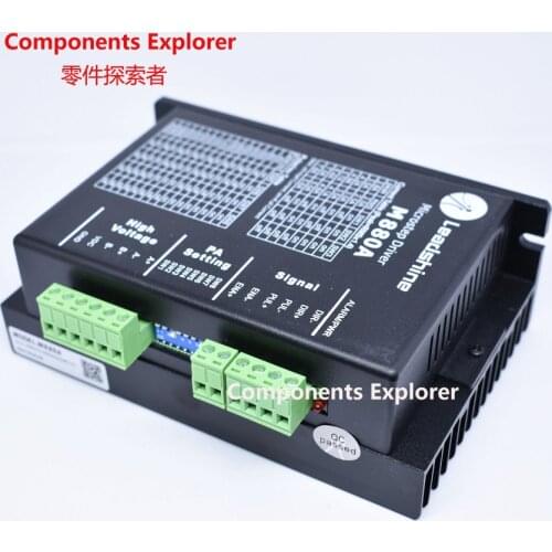 Leadshine M880A CNC Router 2-Phase Hybrid Stepper Drive Driver 80V DC 7.8A 300 KHz for CNC Router Engraving Milling Machine