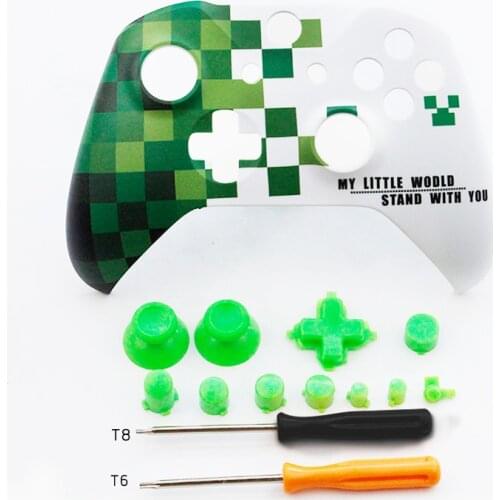 AOLION Personality DIY Gamepad Controller latest generation game case housing faceplate For Xbox One slim controller