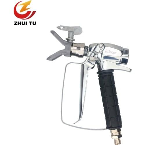 Paint Latex Paint Coating Airless Spraying Machine Accessories Spray Gun Stainless Steel Duckbill Seat Spray Gun Nozzle