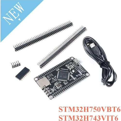 STM32H750VBT6 STM32H743VIT6 STM32H7 Development Board STM32 System Board M7 Core Board TFT Interface with USB Cable