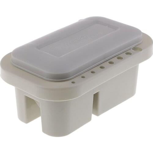 Multi-function Paint Brush Basin Brush Tub with Brush Holder and Palette
