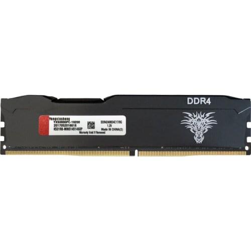DDR4 RAM 4GB 8GB DDR4 RAM Stick 2133 2400 2666vMHz 288 PIN Desktop Memory RAM PC4-17000 19200