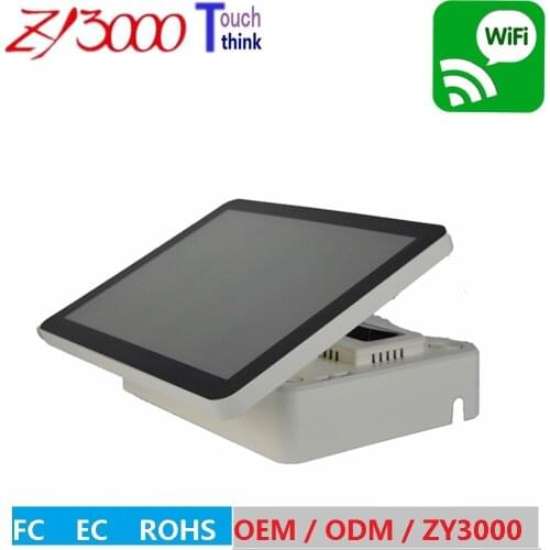 Monitor Lcd Led Monitor New Stock A4 j1900 4g Ddr3 64g Ssd 15 Inch Capacitive Multi Touch Screen Wifi All In One Pos System