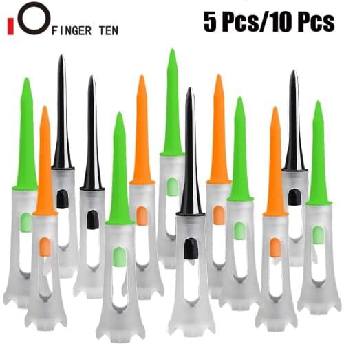 New Design Professional Golf Tees Plastic 83mm Reduce Friction Side Spin Tee Balls Holder for Training Practice Dropshipping