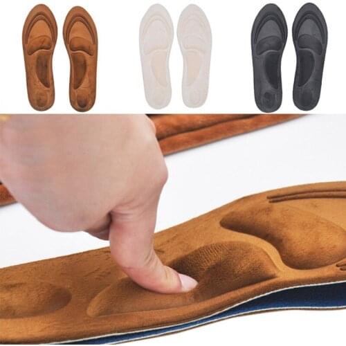 4D Memory Foam Orthopedic Insole Arch Support Orthopedic Insoles For Shoes Flat Foot Feet Care Sole Shoe Orthopedic Pad