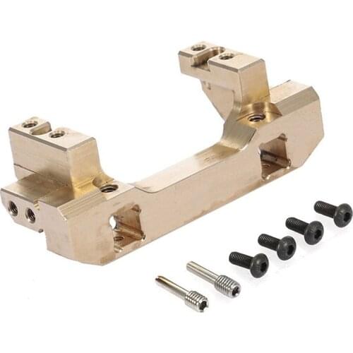Front Servo Motor Bracket Climbing Car Front Bumper Brass For Traxxas TRX-4 TRX-6 Upgrade Parts Fine Workmanship