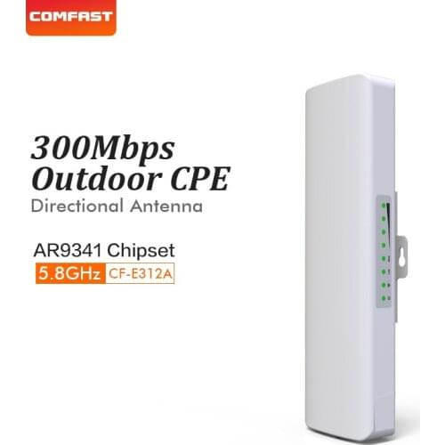 Outdoor Wifi Router 3-5KM 300Mbps Wireless Router Outdoor CPE Router Wireless Bridge Wifi Repeater Support WDS Long Range