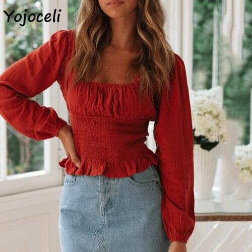 Yojoceli Long Blouses
