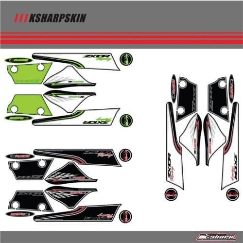 Rear Fairing Number Board KSHARPSKIN 3D Gel Protector for KAWASAKI ZX10R 2011