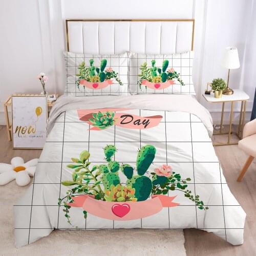 2/3pcs Duvet cover set pillow case Bedding set Queen King Euro Bed linens 220x240 140x200 240x260 Bed set nodic lattice