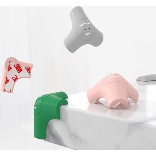 20Pcs Baby Safety Table Corner Protector Silica Gel Kids Protection Bumper Edge Angle Home Anti-collision Strip Table Edge