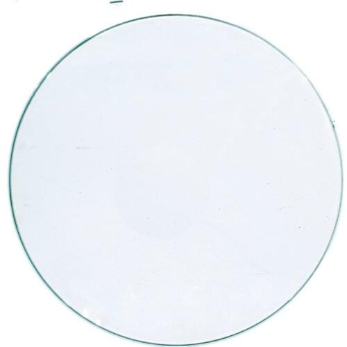 3D Printer Round Borosilicate Glass Tempered Glass plate Diameter 200mm 220mm 240mm heated bed Flat Transparent for Kossel Delta