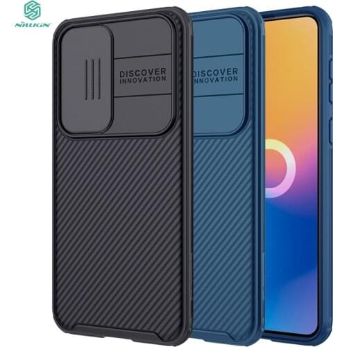 For Huawei P50 Case Cover NILLKIN Slide Cover Camera Protection Case For Huawei P50 Cover Anti-skid For Huawei P50