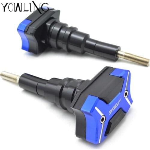 CNC Motorcycle Falling Protection anti Crash Pad Frame Slider Protection Guard Cover For YAMAHA YZF-R3 YZFR3 YZF R3 2013-2015