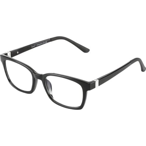Cyxus Blue Light Filter Computer Glasses for Men Women Anti Eye Eyestrain Spring Temple Clear Lens Eyewear 8086