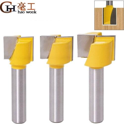 Haowook 8mm Cleaning Bottom Engraving Bit Solid Carbide Router Bit Woodworking Tools CNC Milling Cutter Endmill for Wood