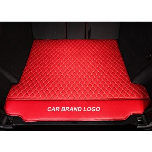 Custom made car trunk mat For hyundai tucson 2019 2016 2008 elantra hd accent santa fe creta ix25 Cargo Liner Accessories Carpet