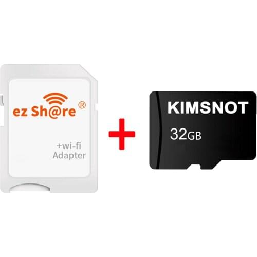 Ezshare 8GB 16GB Wireless WiFi SD Card TF Microsd Card to SD Card Adapter Support 8GB 16GB 32GB Micro sd Memory Card